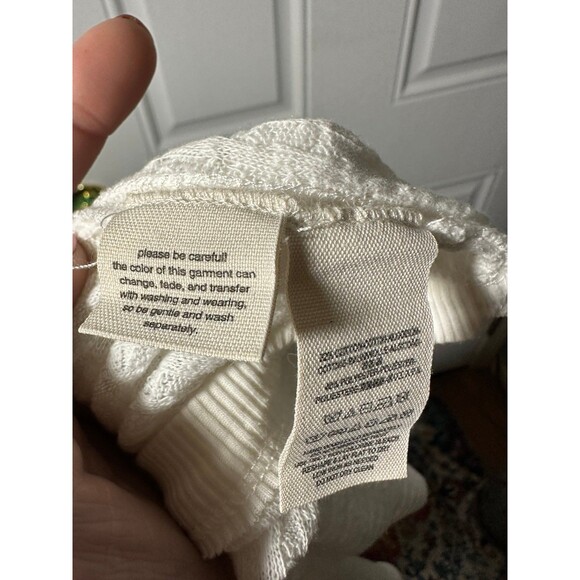 We the Free V neck thermal oversized long sleeve top - Picture 5 of 6